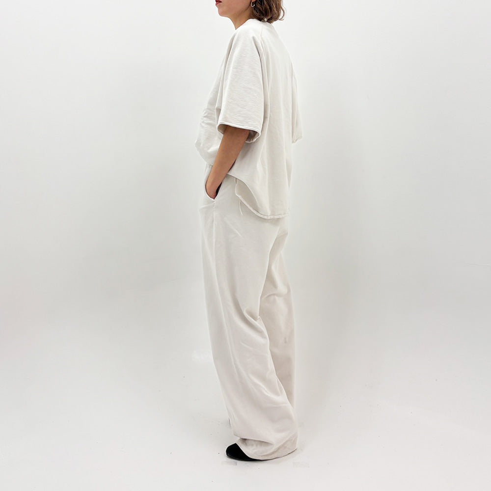 SP가 슈피마 뒷면 라글란 S/S 크루