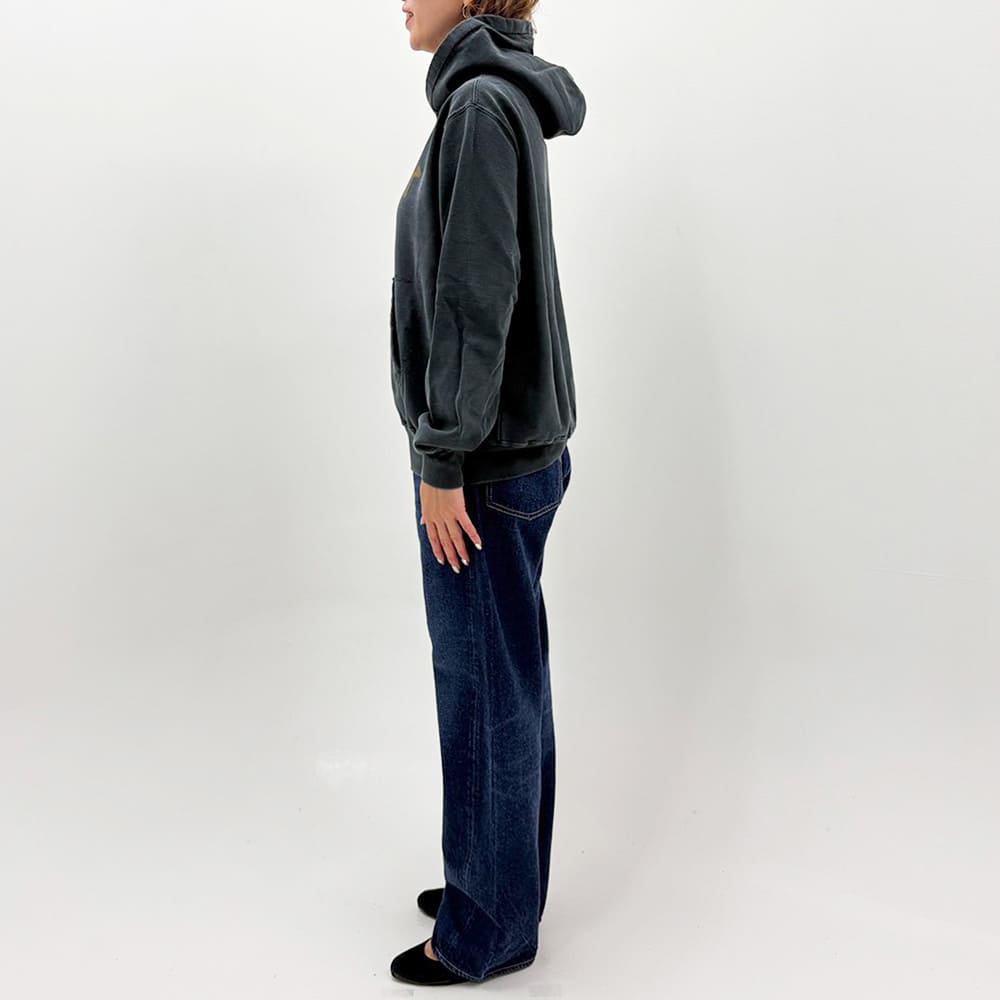 SP processed fleece hoodie (YOKE)