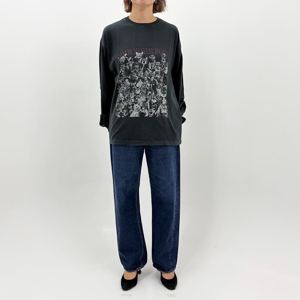 HARD SP Processing 20/Tenjiku Long T-shirt (CAN SAVE YOUR SOUL) Cat Version