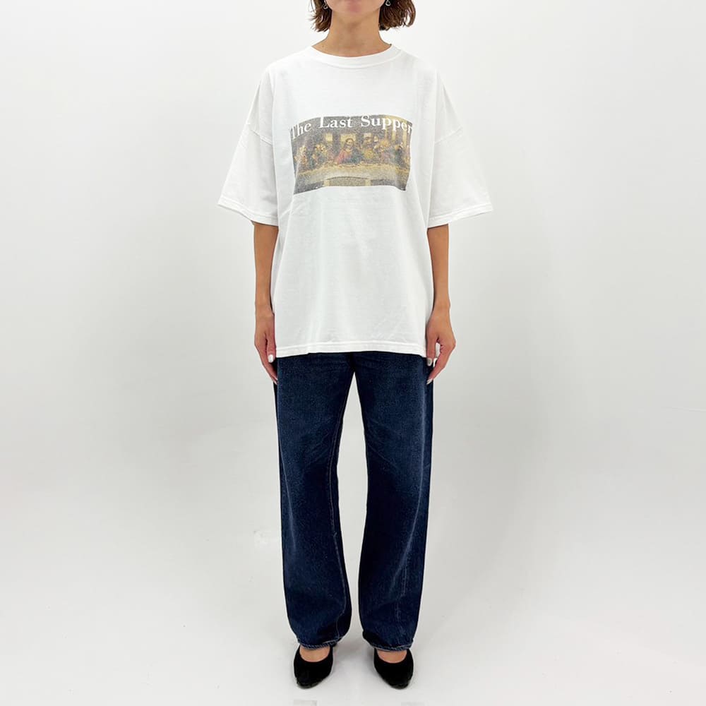 HARD SP加⼯20/天竺BIGサイズT(The Last Supper)
