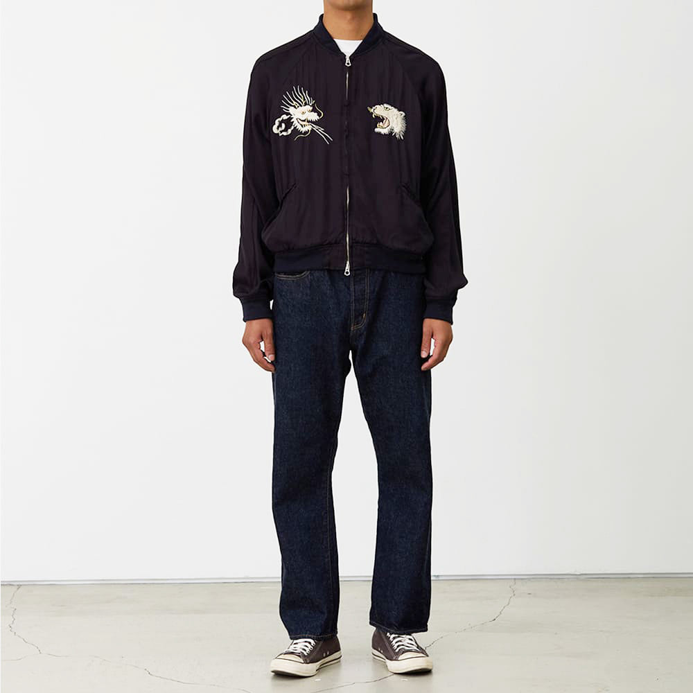 Cupra cotton twill blouson (embroidery)