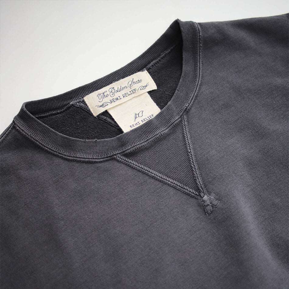 SP Processed Fleece Crew Neck (Solid Color) 27SS