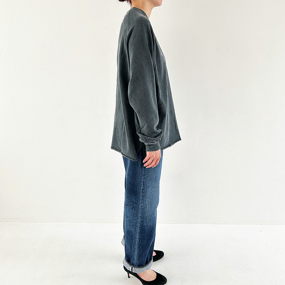 SP加⼯8/天竺ラグランロンT(無地)