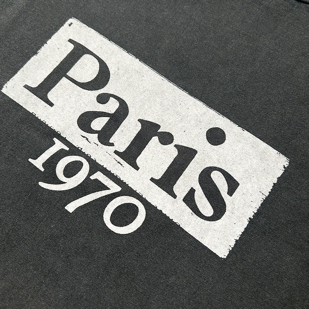 REMIRELIEF SP加⼯T(Paris 1970) REMI RELIEF(レミレリーフ) - HARD SP加工 20/-天竺BIGサイズT